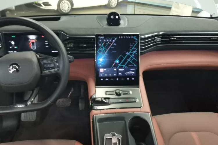 Used Nio EC6 2020 430 km Sport Version Audio And AC Panel