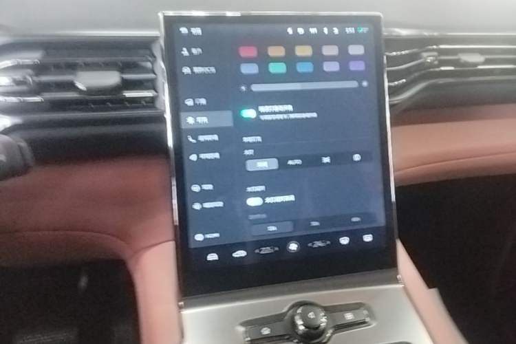 Used Nio EC6 2020 430 km Sport Version Audio And AC Panel