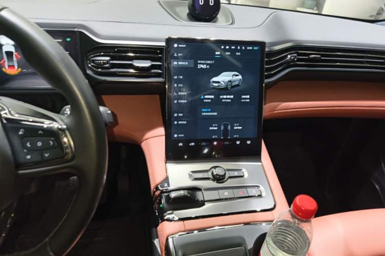 Used Nio EC6 2020 430 km Sport Version Audio And AC Panel