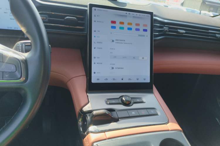 Used Nio EC6 2020 440 km Performance Version Audio And AC Panel