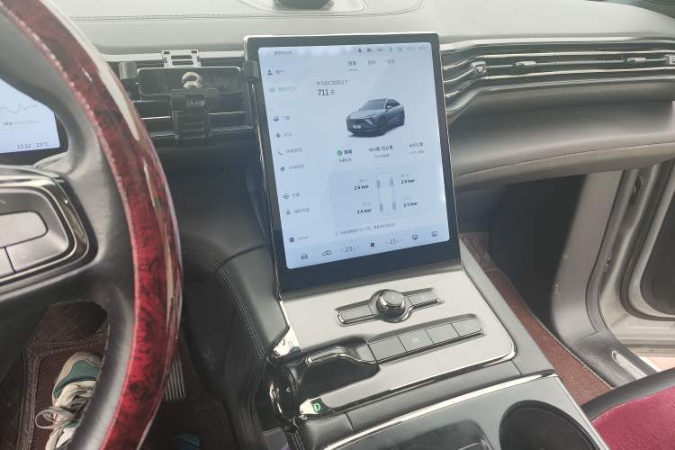 Used Nio EC6 2020 440 km Performance Version Audio And AC Panel