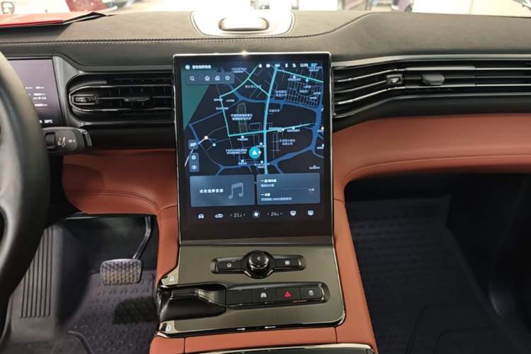 Used Nio EC6 2020 430 km Sport Version Audio And AC Panel
