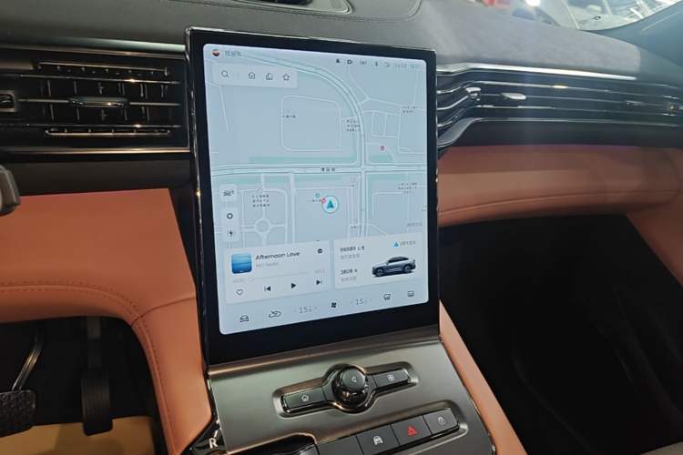 Used Nio EC6 2020 430 km Sport Version Audio And AC Panel