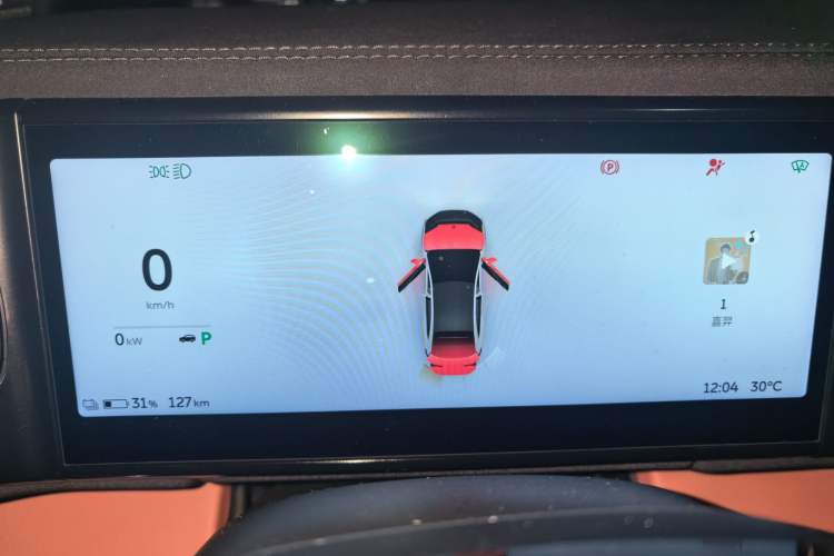 Used Nio EC6 2020 430 km Sport Version Instrument Cluster