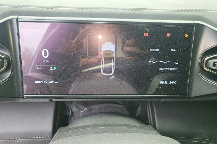 Used Nio EC6 2020 430 km Sport Version Instrument Cluster