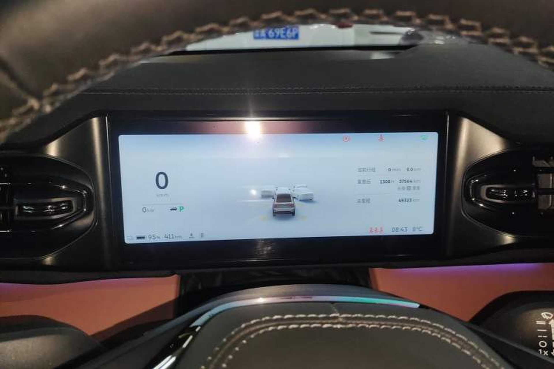 Used Nio EC6 2020 430 km Sport Version Instrument Cluster