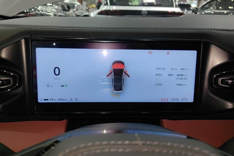 Used Nio EC6 2020 440KM Signature Edition Instrument Cluster