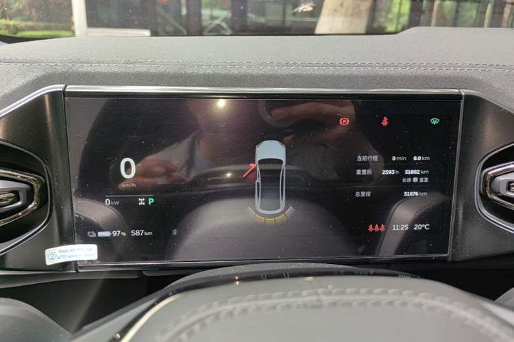 Used Nio EC6 2020 605 km Sport Edition Instrument Cluster