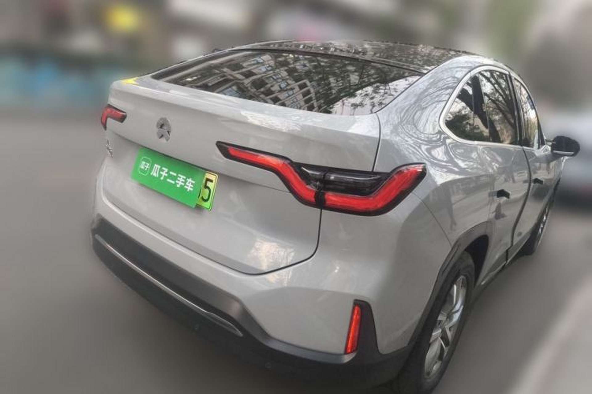 Used Nio EC6 2020 440 km Performance Version Rear Right 45 Deg