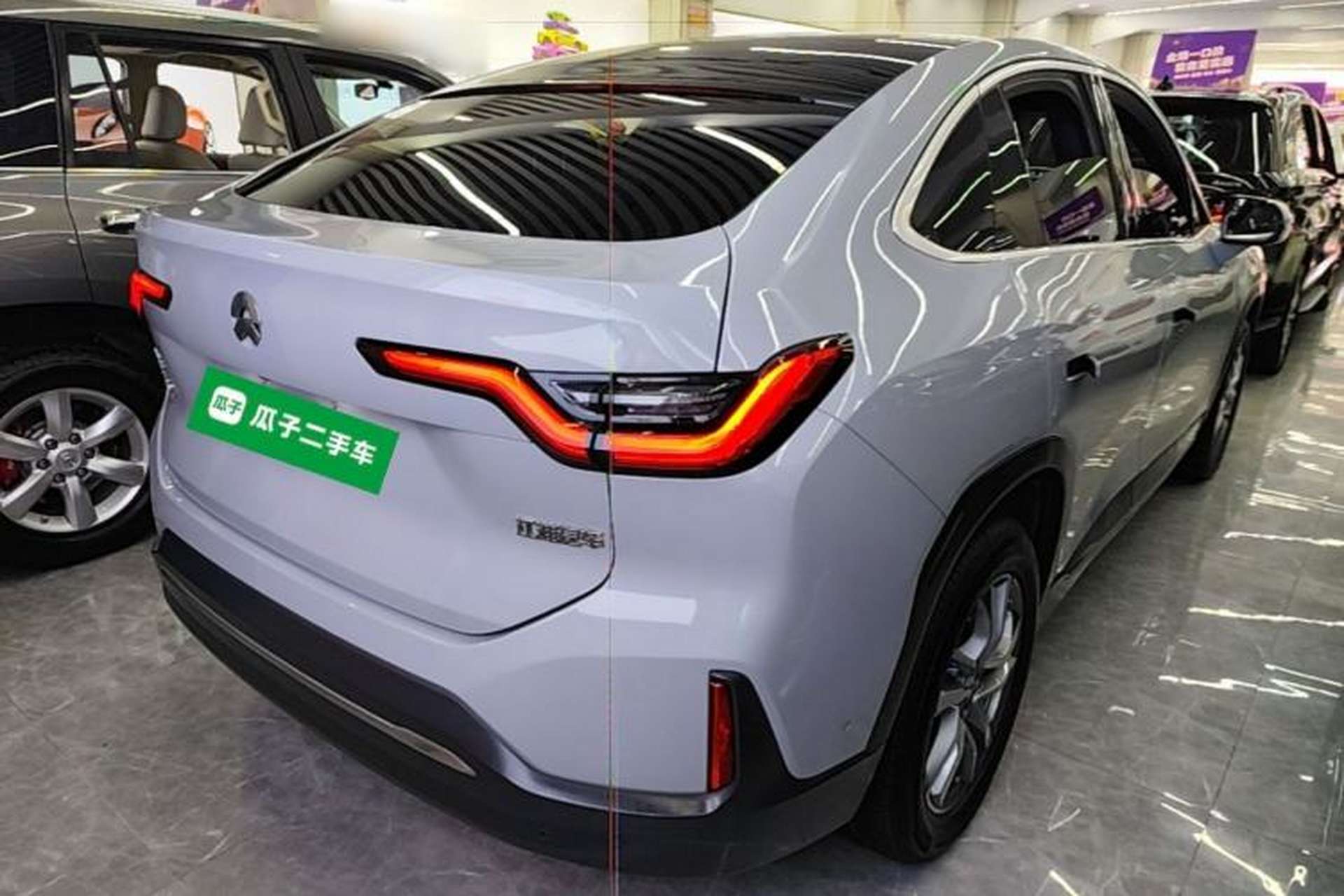 Used Nio EC6 2020 430 km Sport Version Rear Right 45 Deg