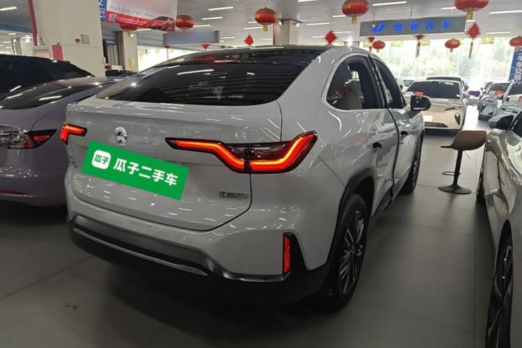 Used Nio EC6 2020 430 km Sport Version Rear Right 45 Deg