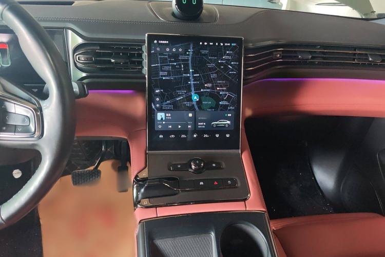 Used Nio EC6 2020 430 km Sport Version Audio And AC Panel