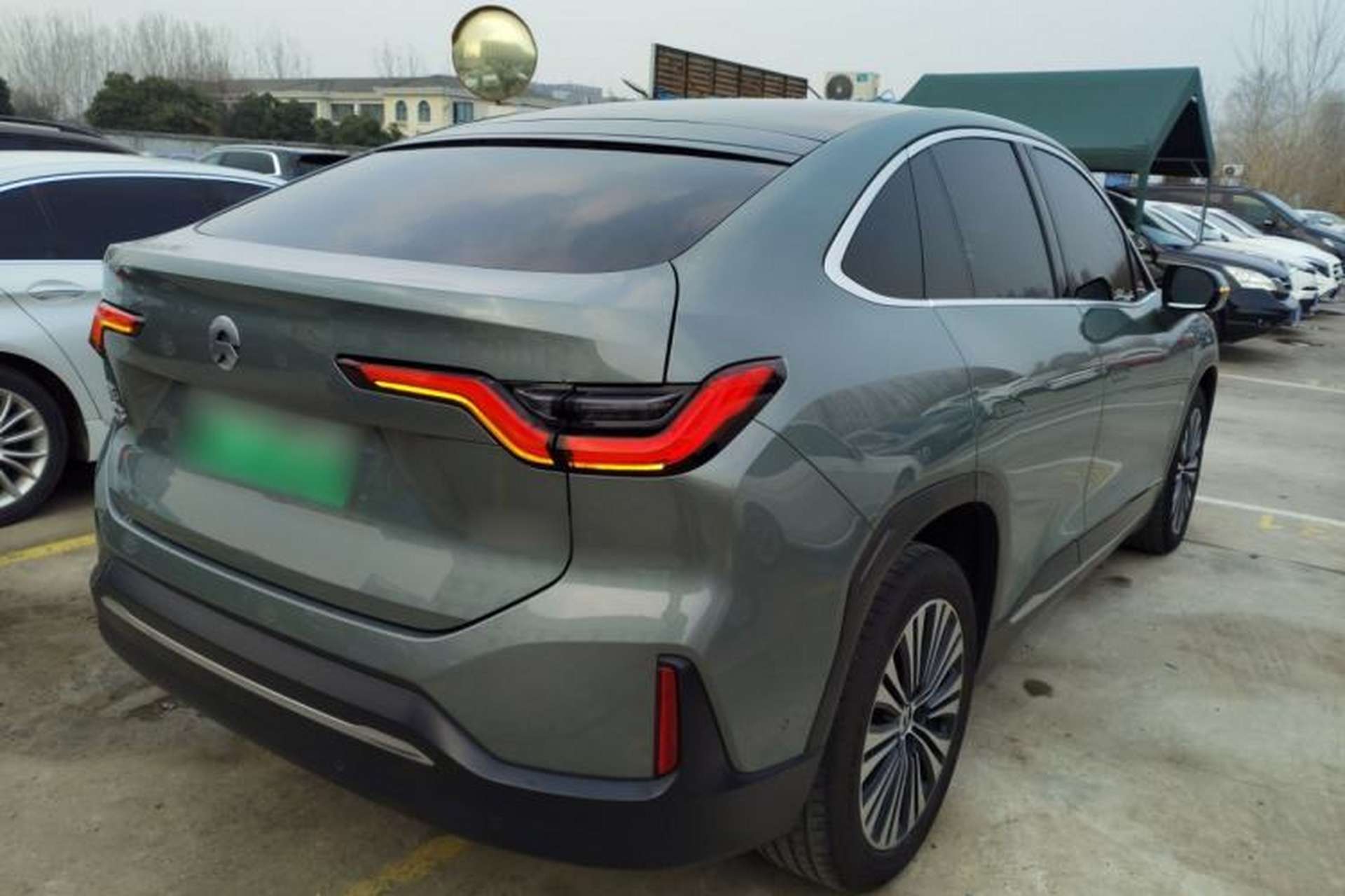 Used Nio EC6 2020 465 km Sport Edition Rear Right 45 Deg