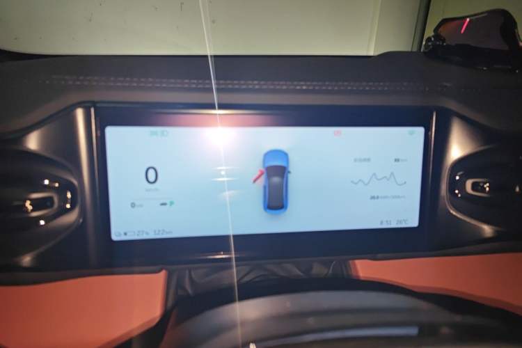 Used Nio EC6 2020 440KM Signature Edition Instrument Cluster