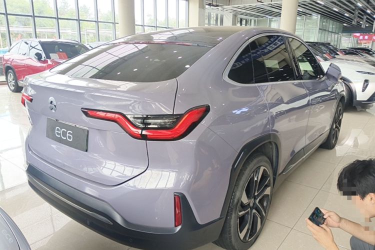 Used Nio EC6 2020 440 km Performance Version Rear Right 45 Deg