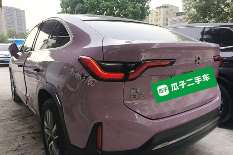Used Nio EC6 2020 430 km Sport Version Rear Left 45 Deg