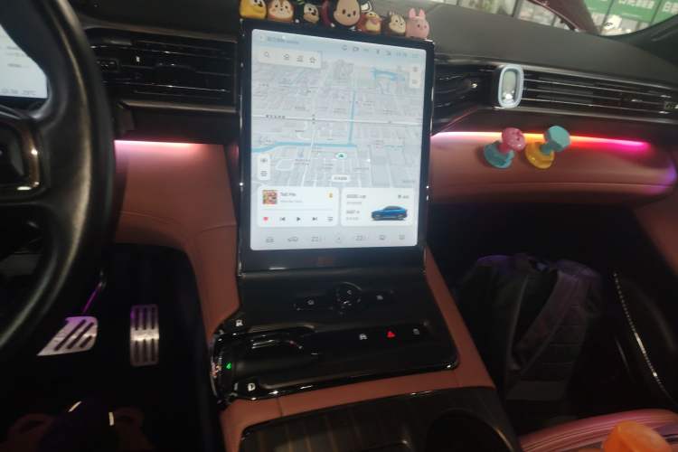 Used Nio EC6 2020 430 km Sport Version Audio And AC Panel