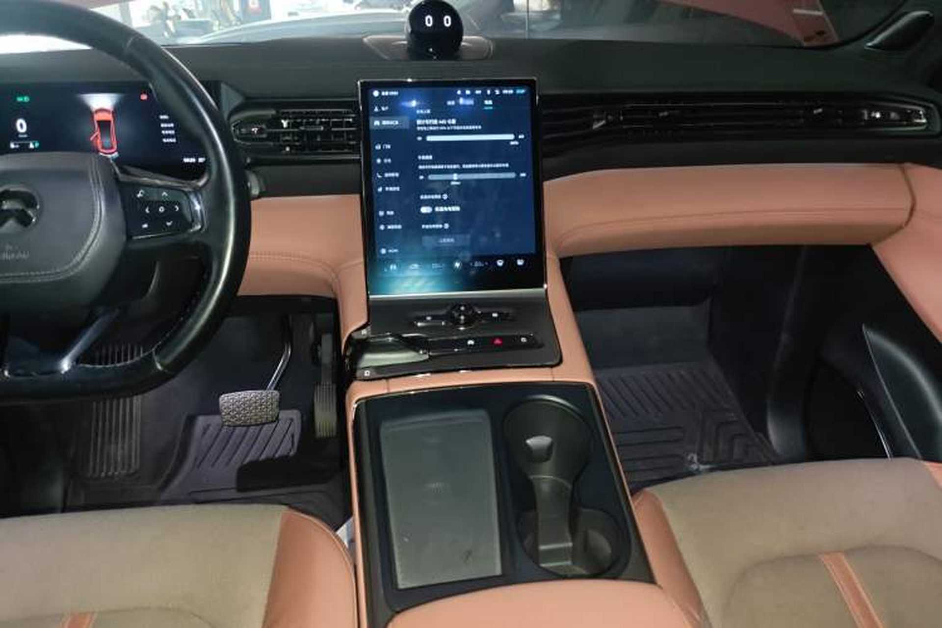 Used Nio EC6 2020 430 km Sport Version Audio And AC Panel