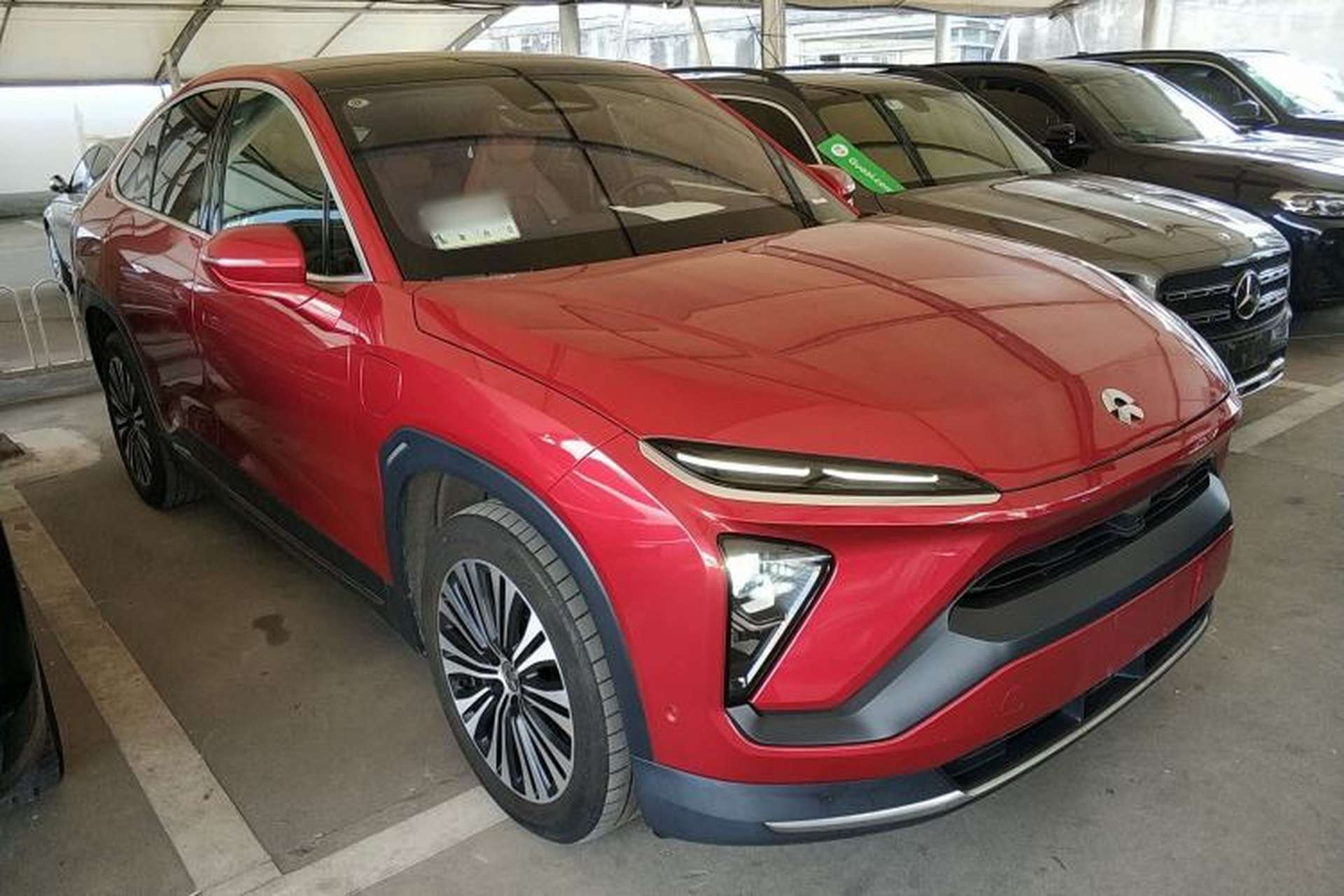 Used Nio EC6 2020 605 km Sport Edition Front Right 45 Deg