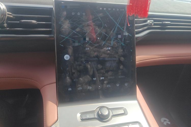 Used Nio EC6 2020 430 km Sport Version Audio And AC Panel