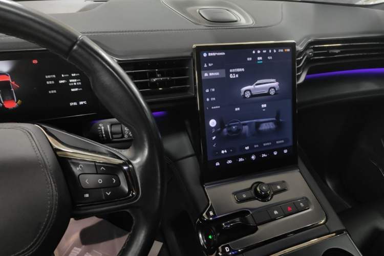 Used Nio EC6 2020 430 km Sport Version Audio And AC Panel