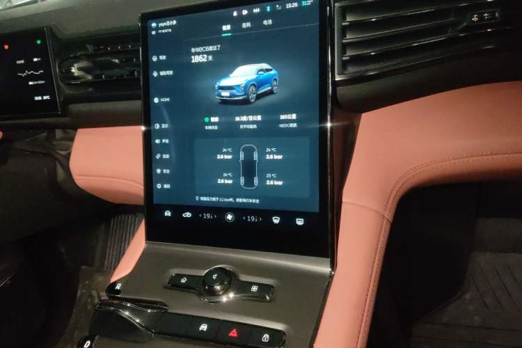 Used Nio EC6 2020 440 km Performance Version Audio And AC Panel