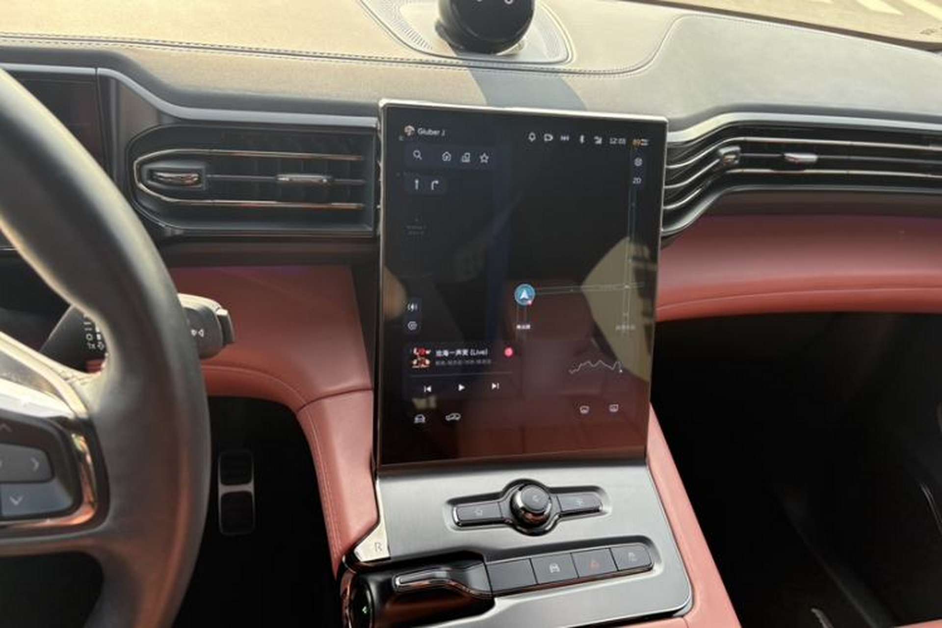 Used Nio EC6 2020 475 km Signature Edition Audio And AC Panel