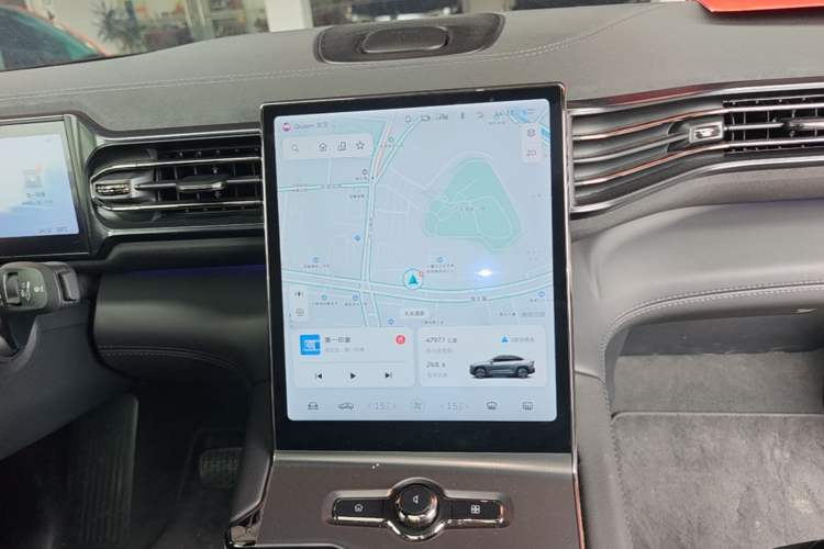 Used Nio EC6 2020 475 km Performance Version Audio And AC Panel