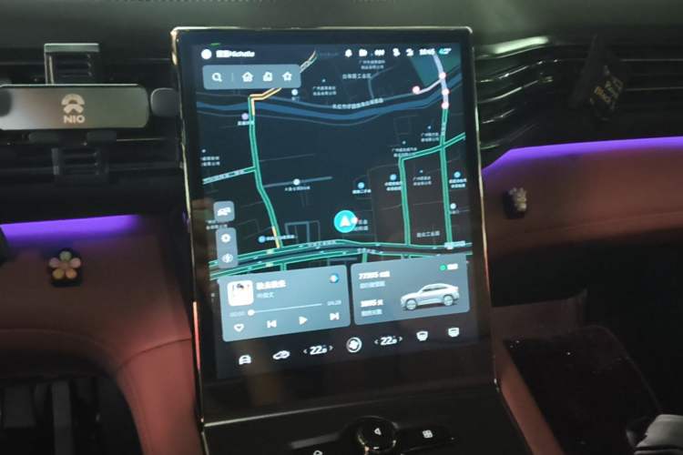 Used Nio EC6 2020 440 km Performance Version Audio And AC Panel