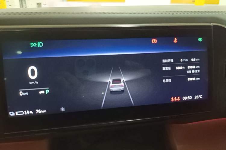 Used Nio EC6 2020 605 km Sport Edition Instrument Cluster