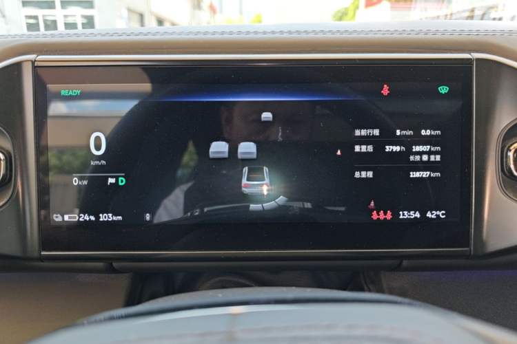 Used Nio EC6 2020 430 km Sport Version Instrument Cluster