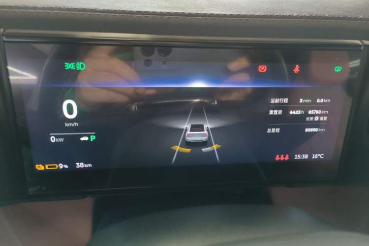 Used Nio EC6 2020 430 km Sport Version Instrument Cluster