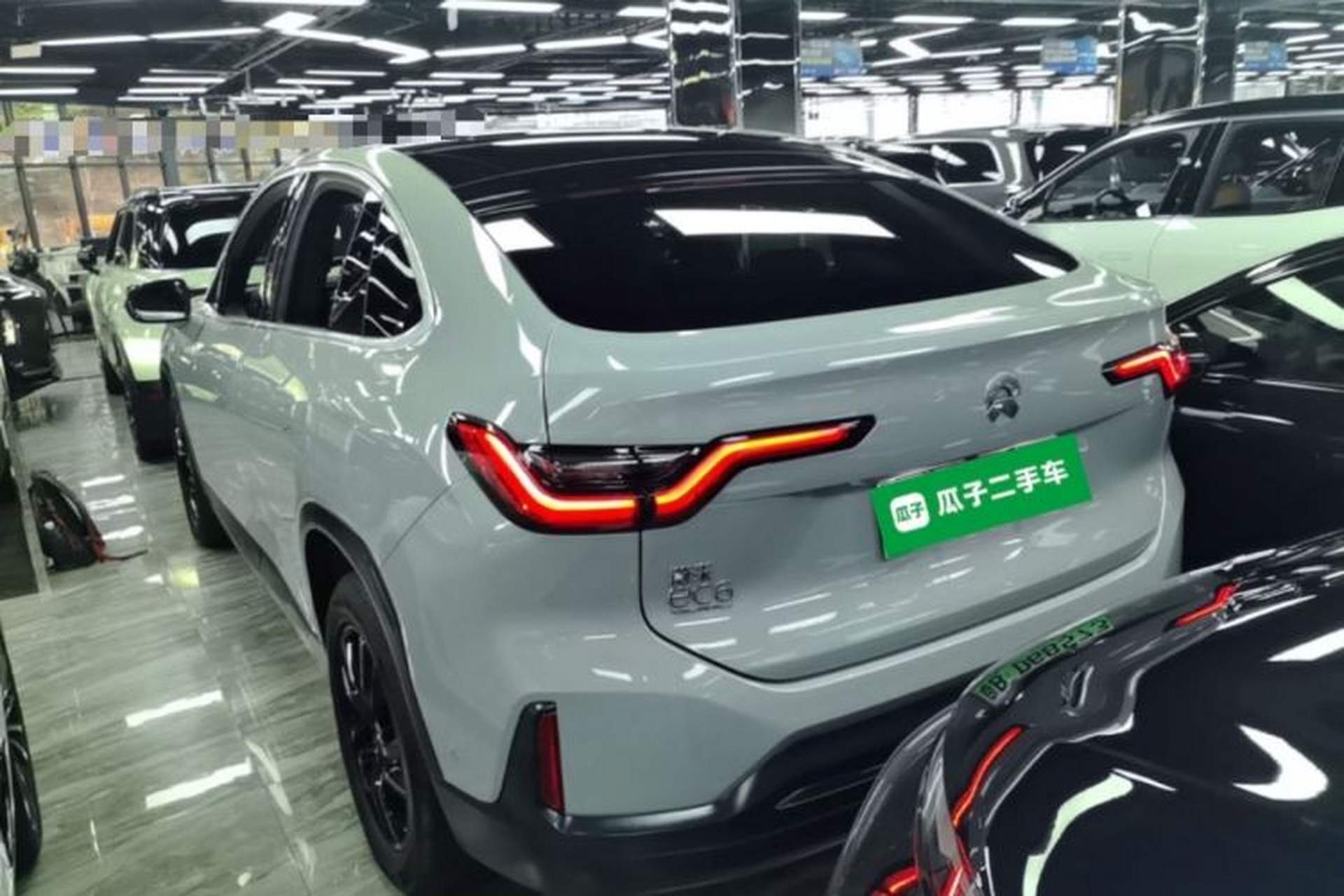 Used Nio EC6 2020 430 km Sport Version Rear Left 45 Deg