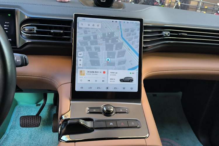Used Nio EC6 2020 430 km Sport Version Audio And AC Panel