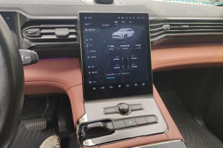 Used Nio EC6 2020 440 km Performance Version Audio And AC Panel