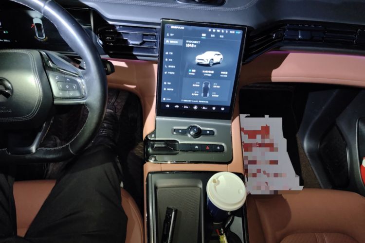Used Nio EC6 2020 430 km Sport Version Audio And AC Panel