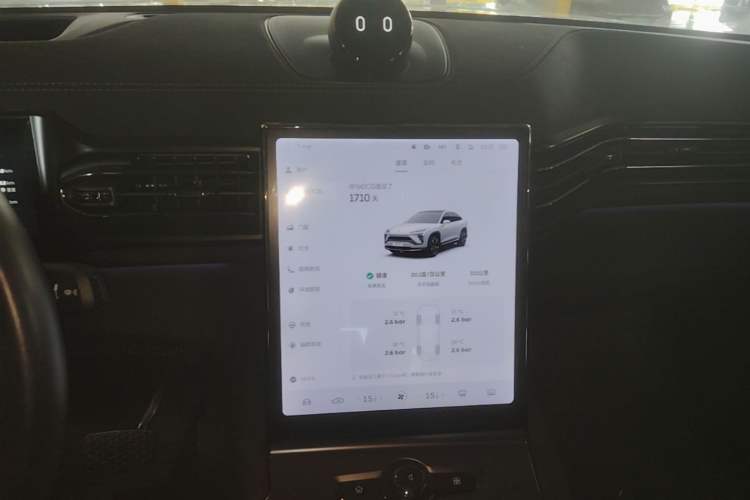 Used Nio EC6 2020 430 km Sport Version Audio And AC Panel