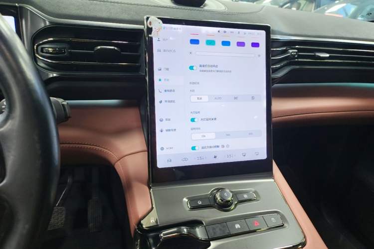 Used Nio EC6 2020 440 km Performance Version Audio And AC Panel