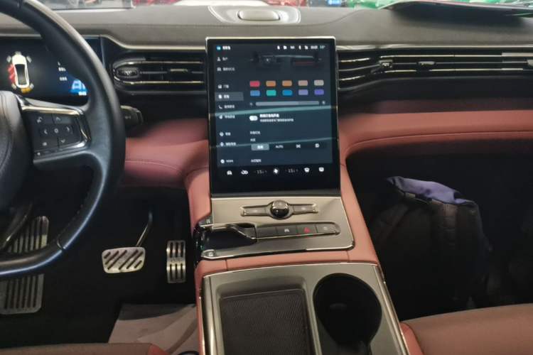 Used Nio EC6 2020 430 km Sport Version Audio And AC Panel