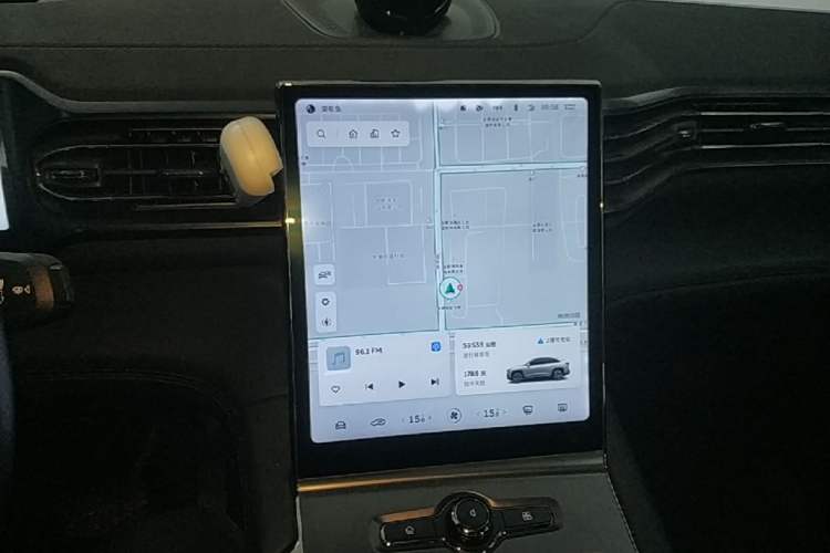 Used Nio EC6 2020 430 km Sport Version Audio And AC Panel