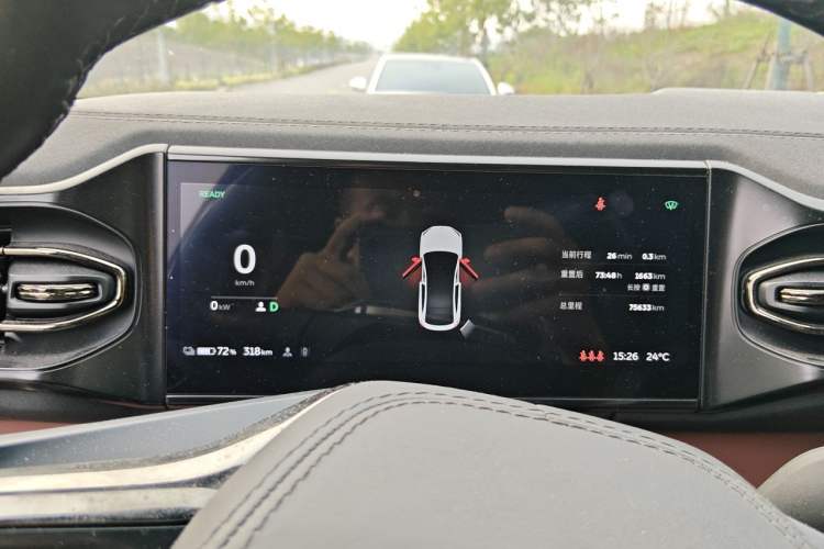 Used Nio EC6 2020 440 km Performance Version Instrument Cluster