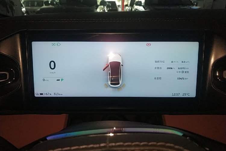 Used Nio EC6 2020 465 km Sport Edition Instrument Cluster