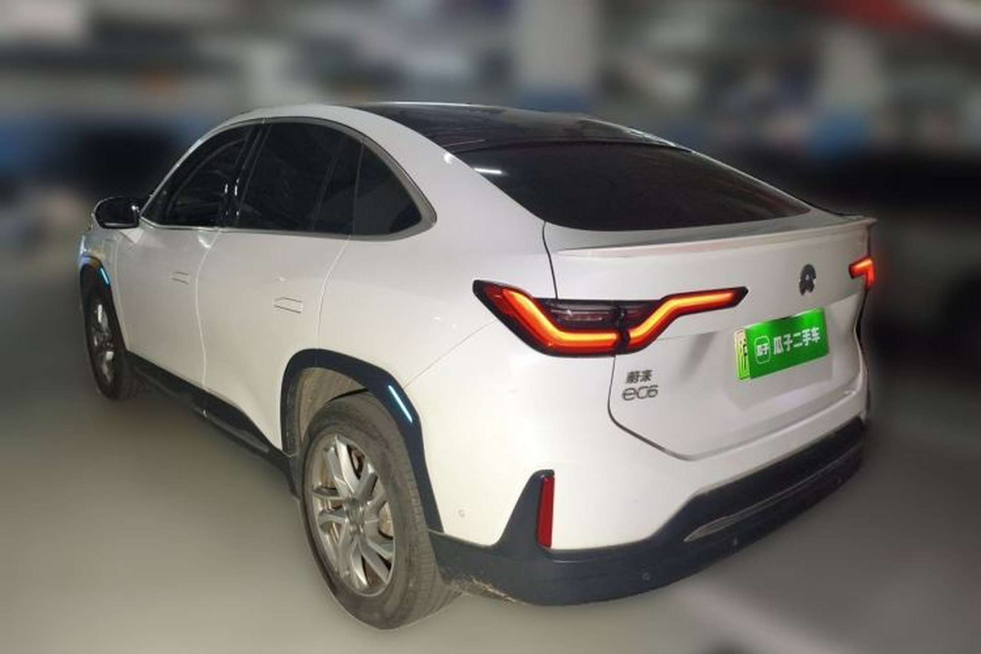 Used Nio EC6 2020 430 km Sport Version Rear Left 45 Deg