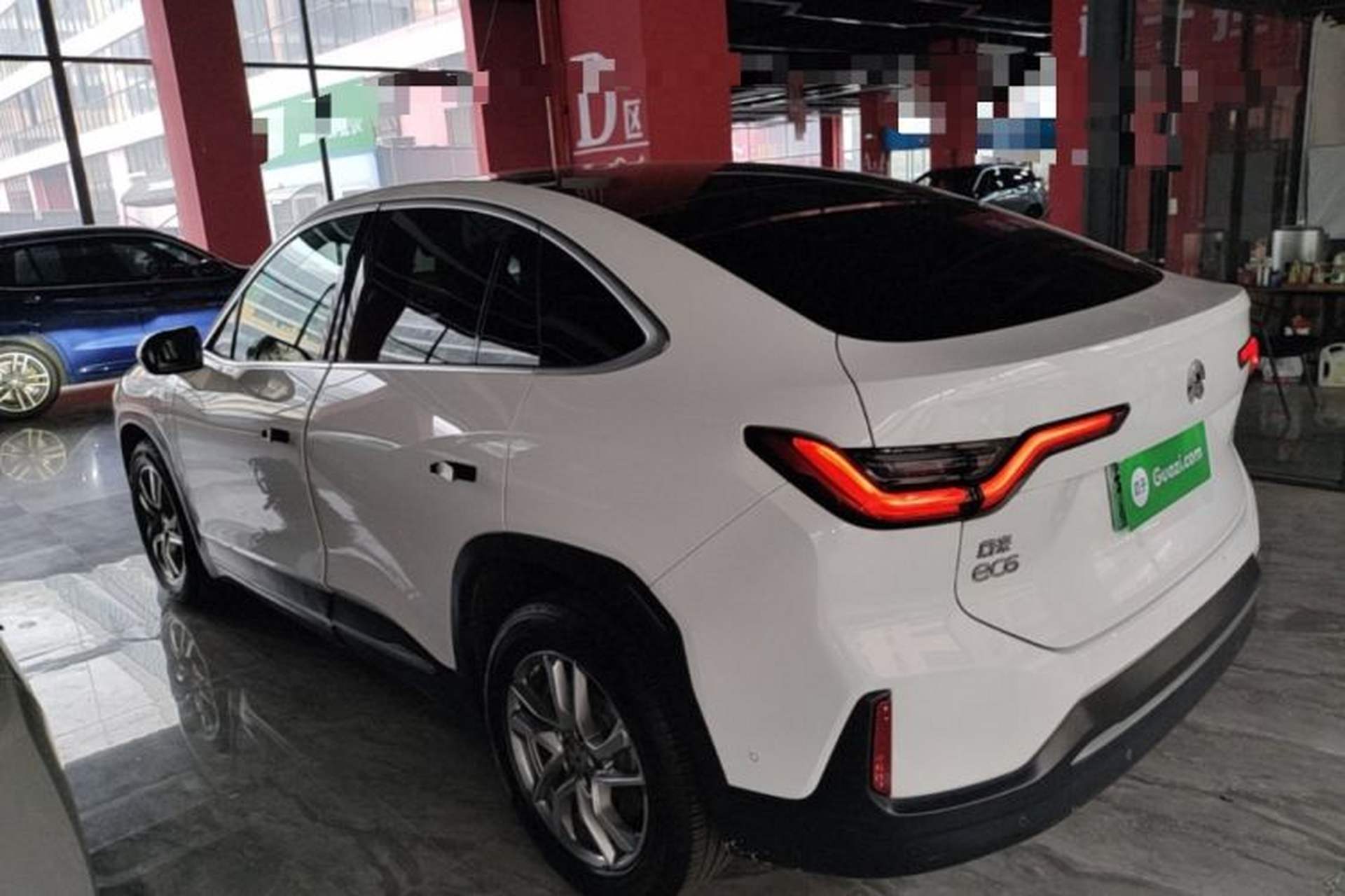 Used Nio EC6 2020 605 km Sport Edition Rear Left 45 Deg