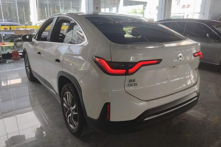 Used Nio EC6 2020 430 km Sport Version Rear Left 45 Deg