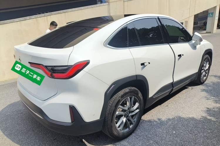 Used Nio EC6 2020 465 km Sport Edition Rear Right 45 Deg