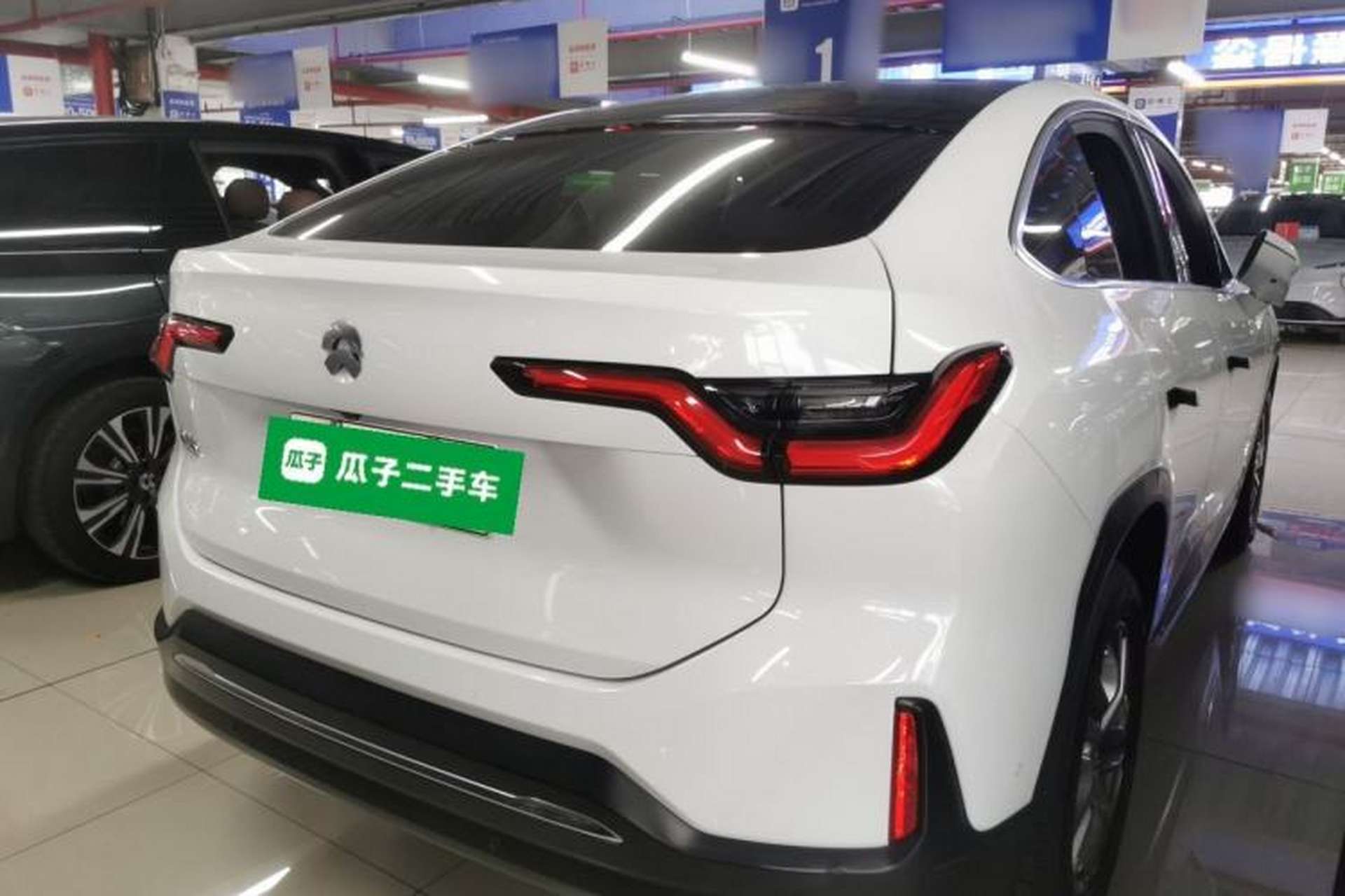Used Nio EC6 2020 465 km Sport Edition Rear Right 45 Deg