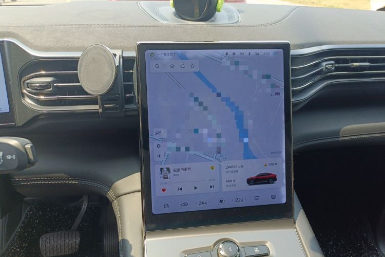 Used Nio EC6 2020 605 km Sport Edition Audio And AC Panel