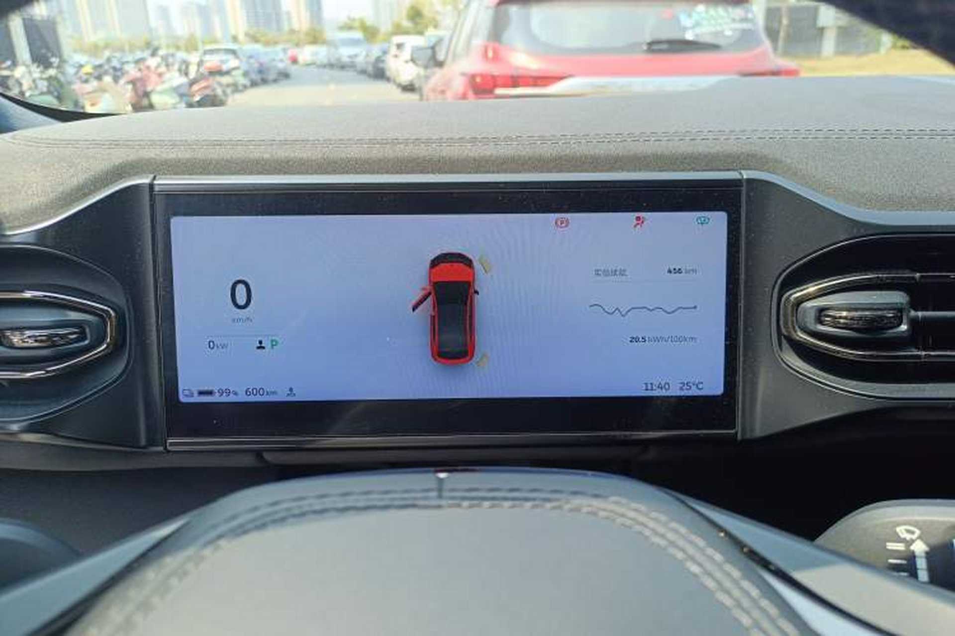 Used Nio EC6 2020 605 km Sport Edition Instrument Cluster