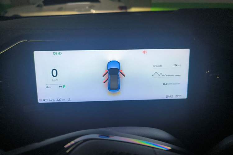 Used Nio EC6 2022 100kWh Sport Edition Instrument Cluster
